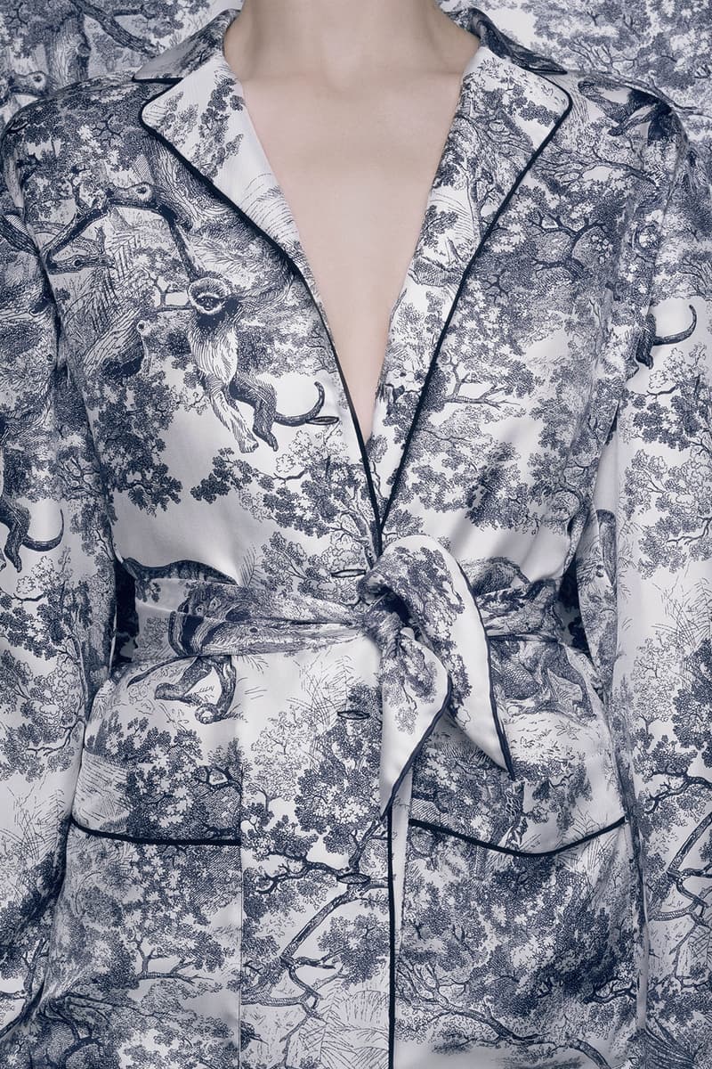 Dior Fall Winter 2021 Silk Scarves Toile de Jouy