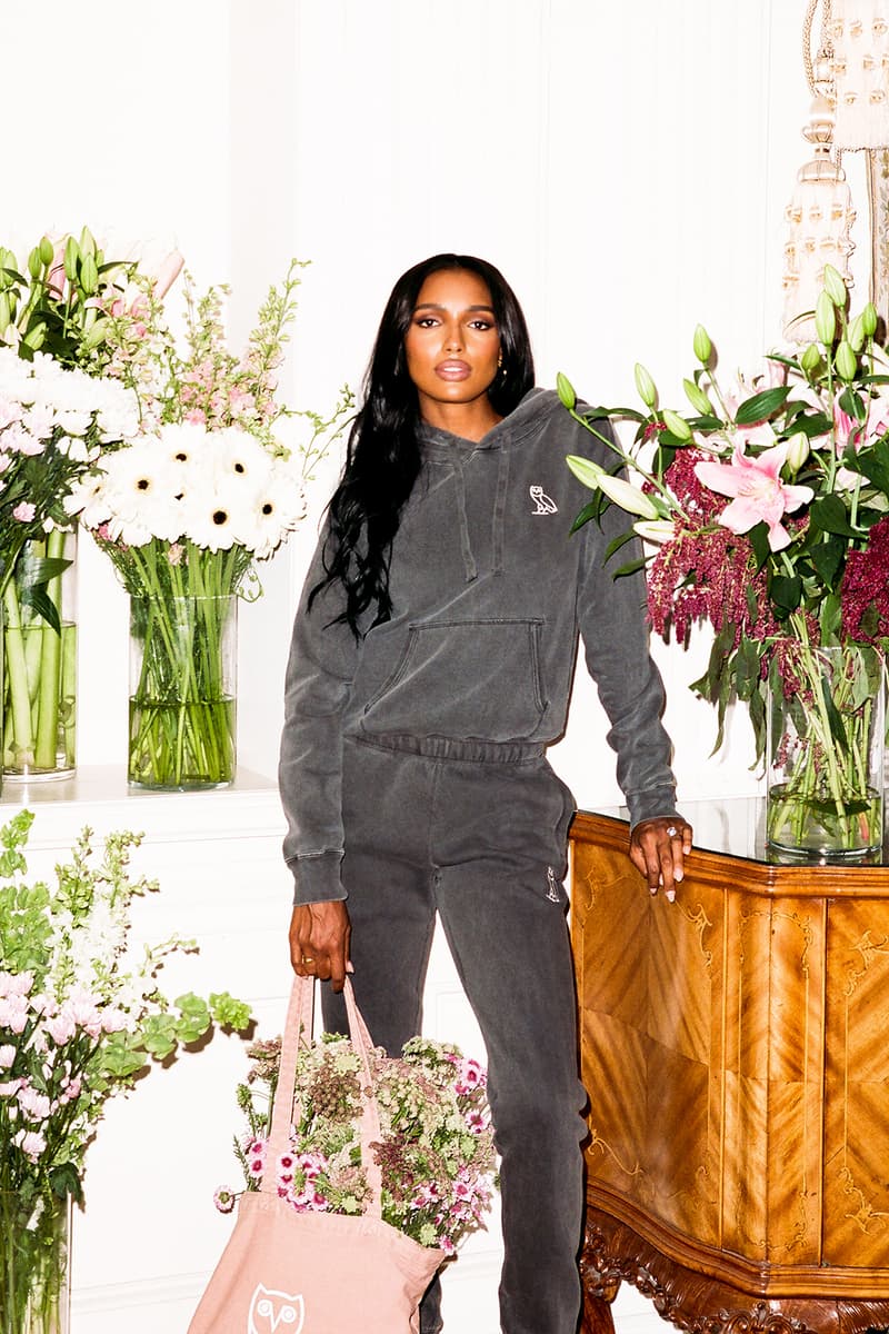 Drake OVO Weekender Collection Jasmine Tookes Loungewear Sweater Sweatpants Tote Bag