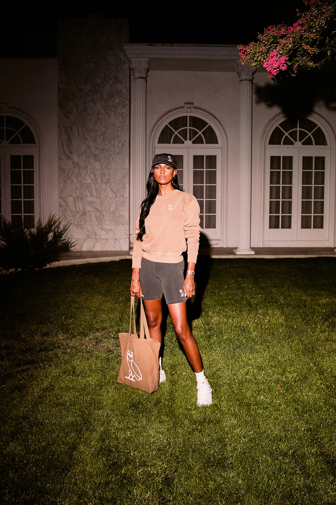 Drake OVO Weekender Collection Jasmine Tookes Loungewear Sweater Bike Shorts Tote Bag