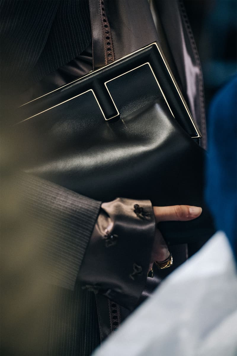 Fendi Kim Jones Ready to Wear RTW Handbag First Clutch Black