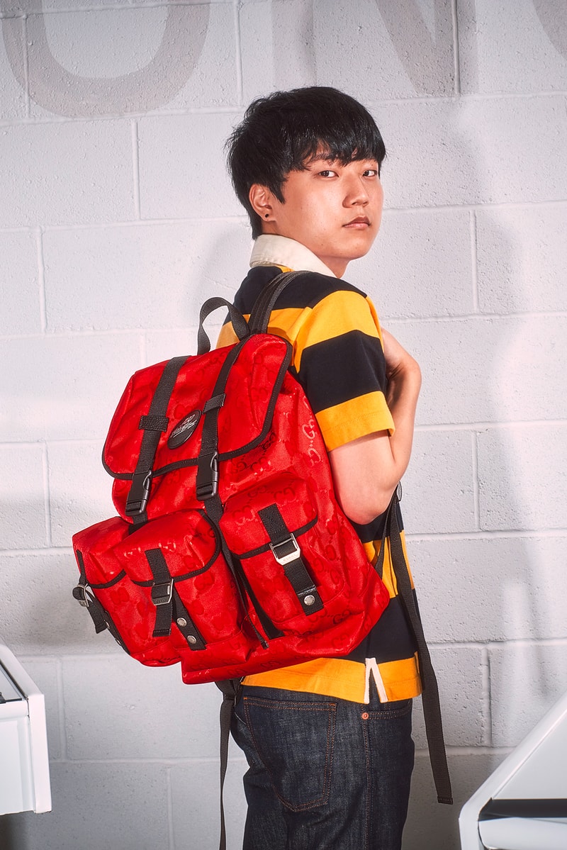 Gucci Creating Backpacks for 100 Thieves Collab