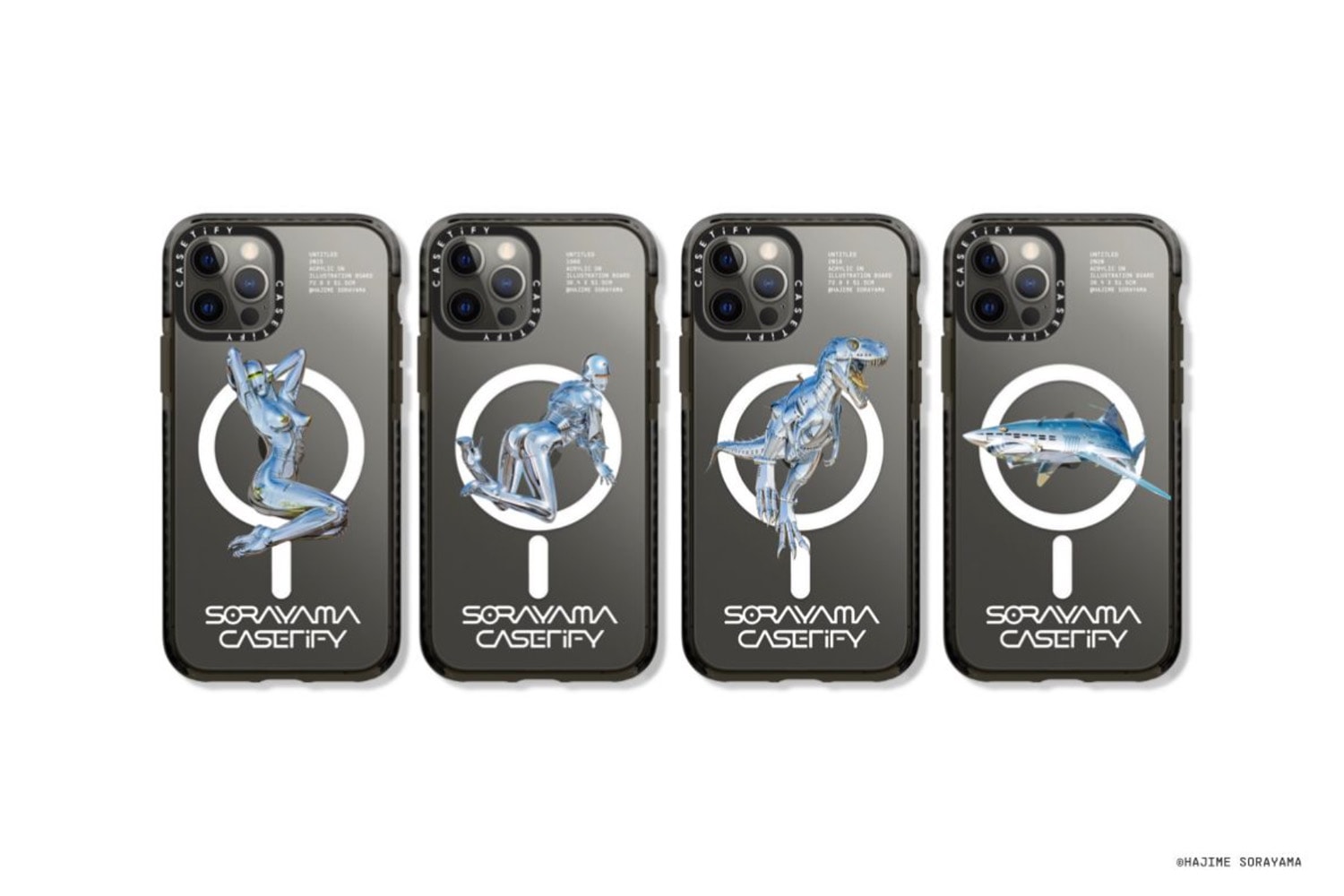 Casetify Hajime Sorayama Tech Accessories Collaboration Phone Case MagSafe