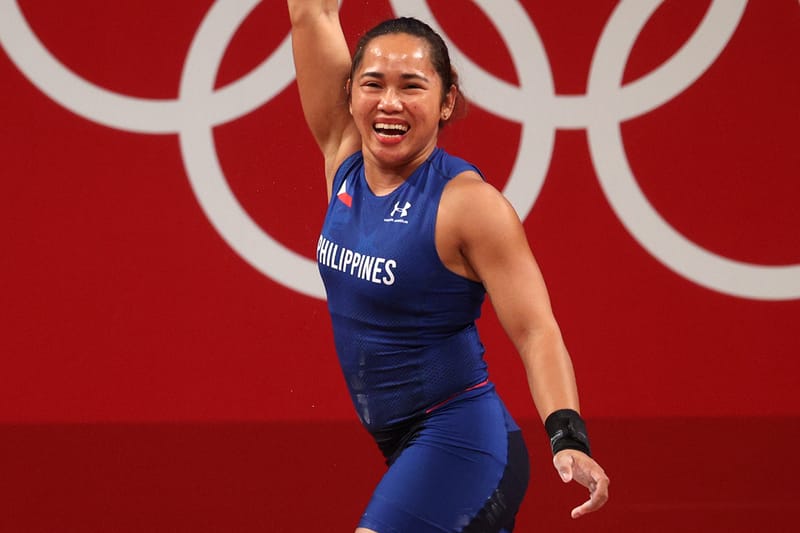 Hidilyn Diaz Wins First-Ever Olympic Gold Medal for the Philippines