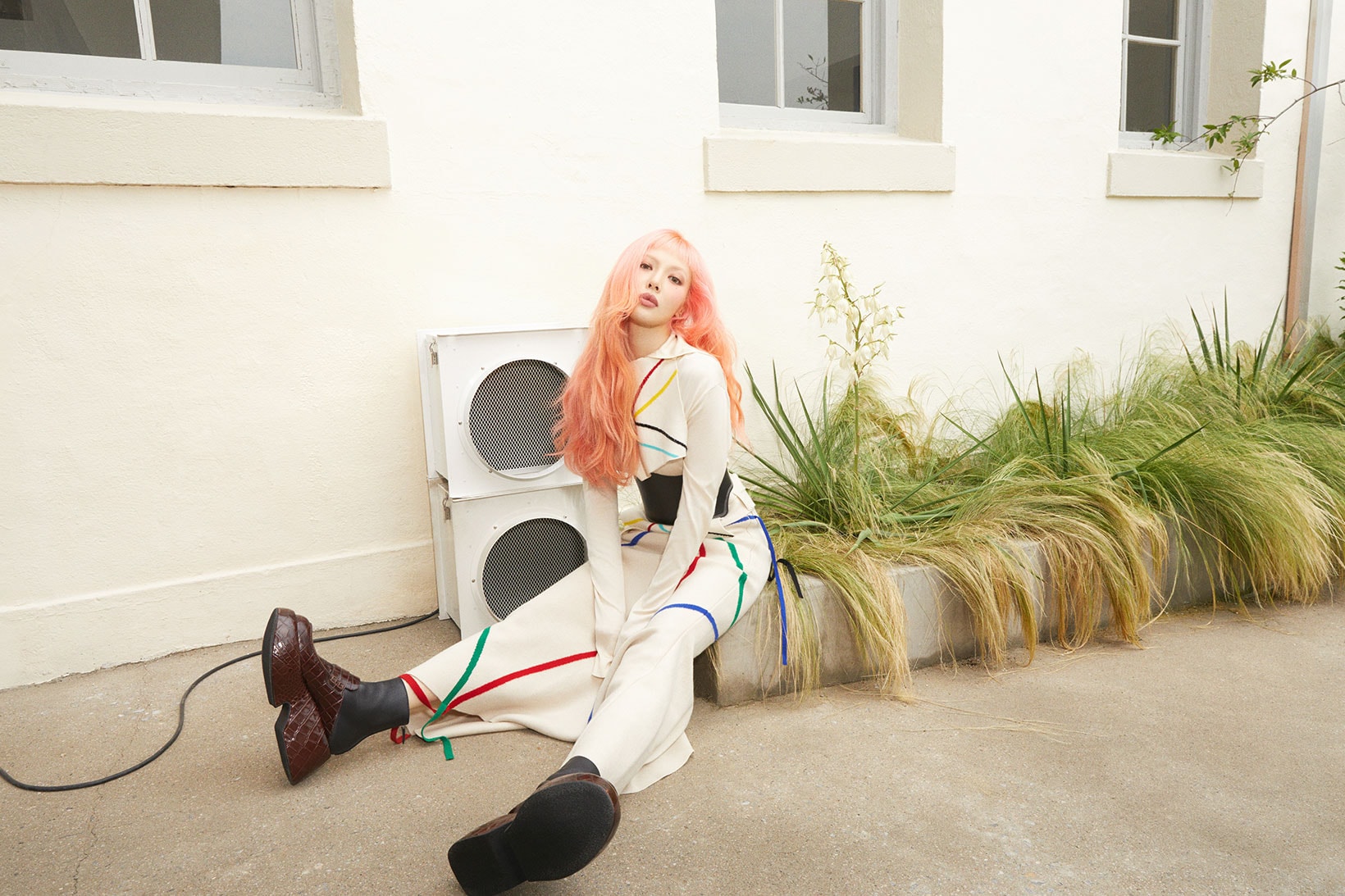 HyunA Loewe Global Brand Ambassador Campaign Outfit