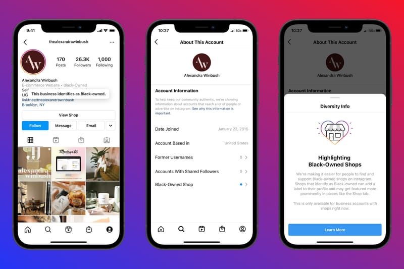 Instagram's New Feature Amplifies Black-Owned Businesses