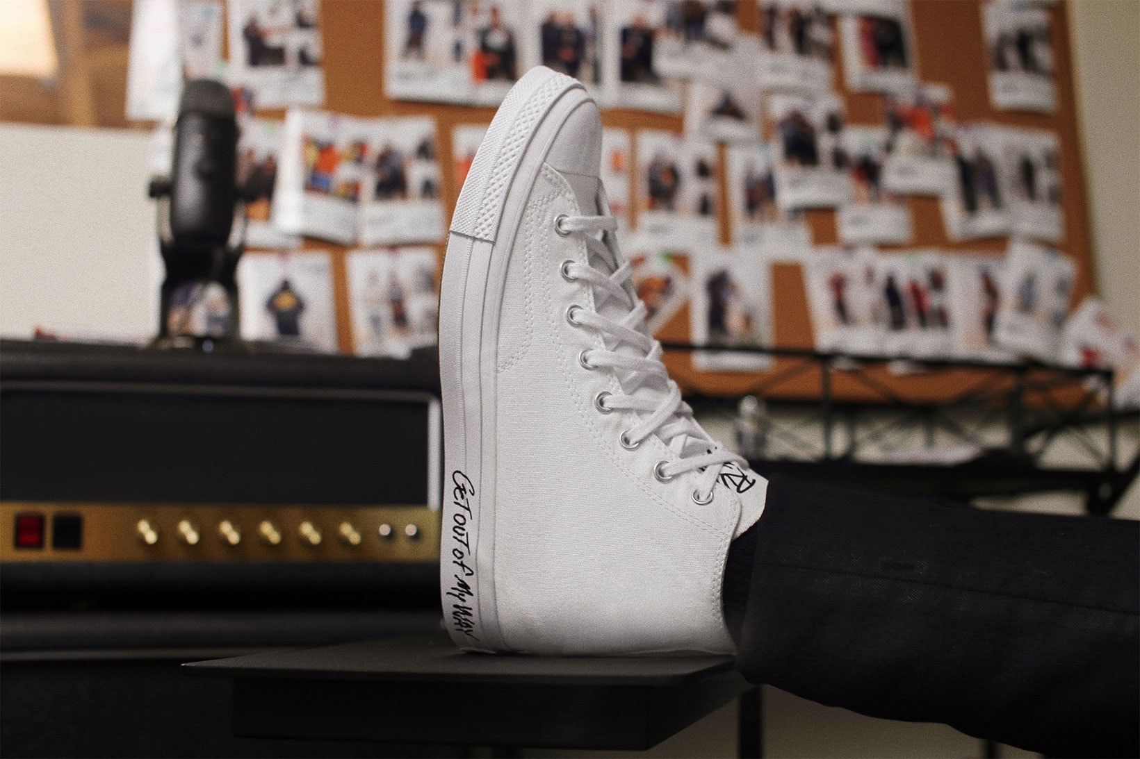issa rae converse by you chuck 70 nicky fulcher collaboration white midsoles
