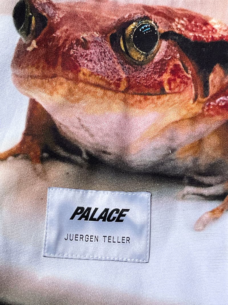 palace skateboards juergen teller collaboration hoodies bags newspaper release date info