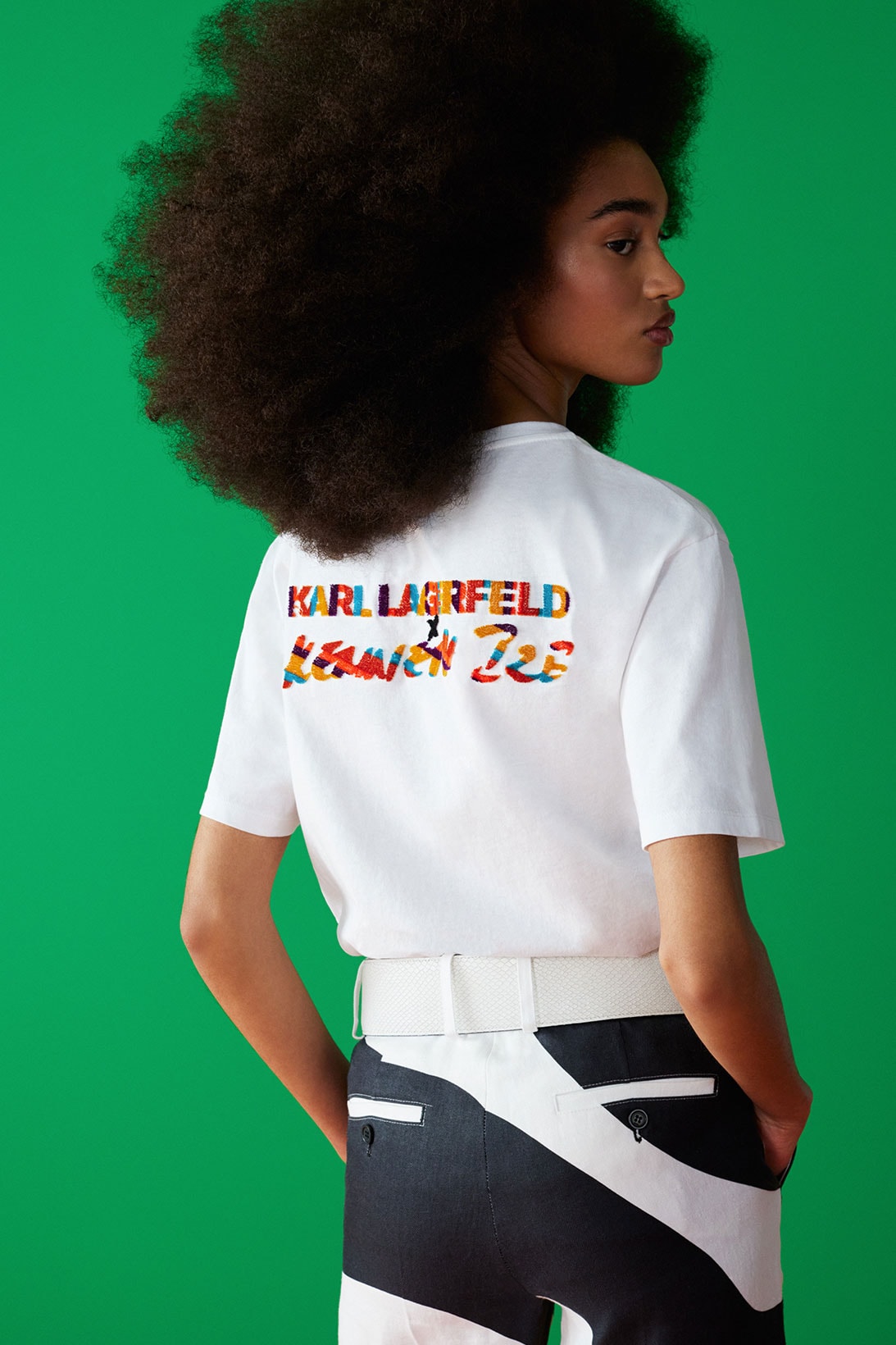 kenneth ize karl lagerfeld collaboration spring summer carine roitfeld sustainable knitwear release price where to buy
