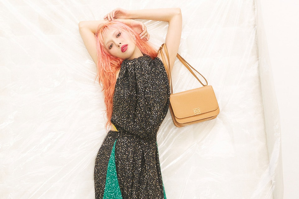 Loewe Launches New It-Bag, Goya, Loved by HyunA