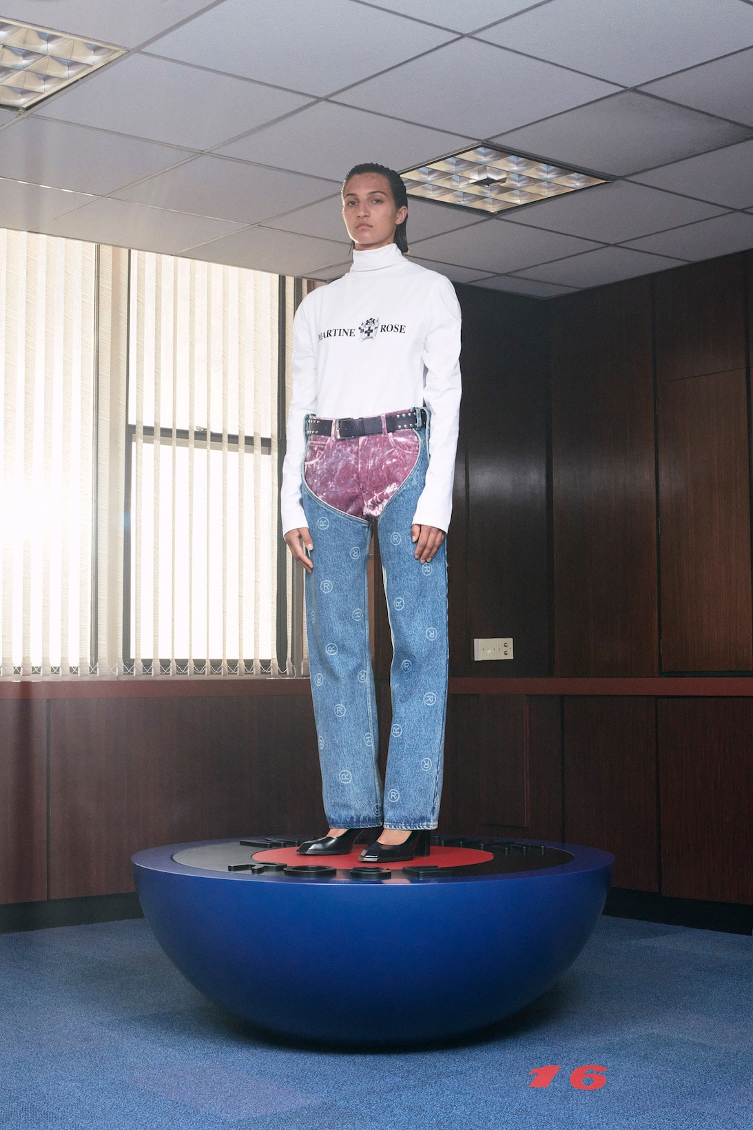 Martine Rose Fall/Winter 2021 FW21 Collection Lookbook long sleeve top denim jeans