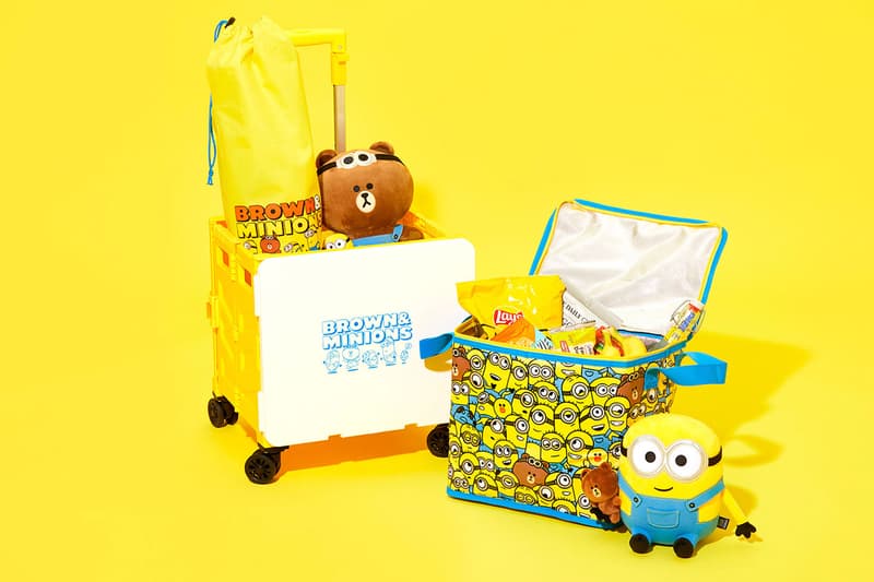 Minions LINE FRIENDS Collaboration BROWN SALLY Cooler