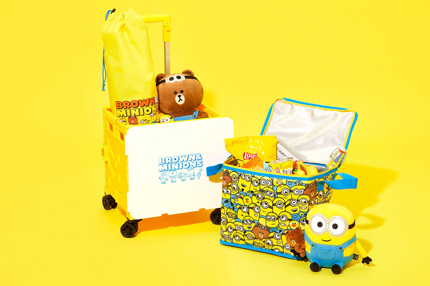 Minions LINE FRIENDS Collaboration BROWN SALLY Cooler