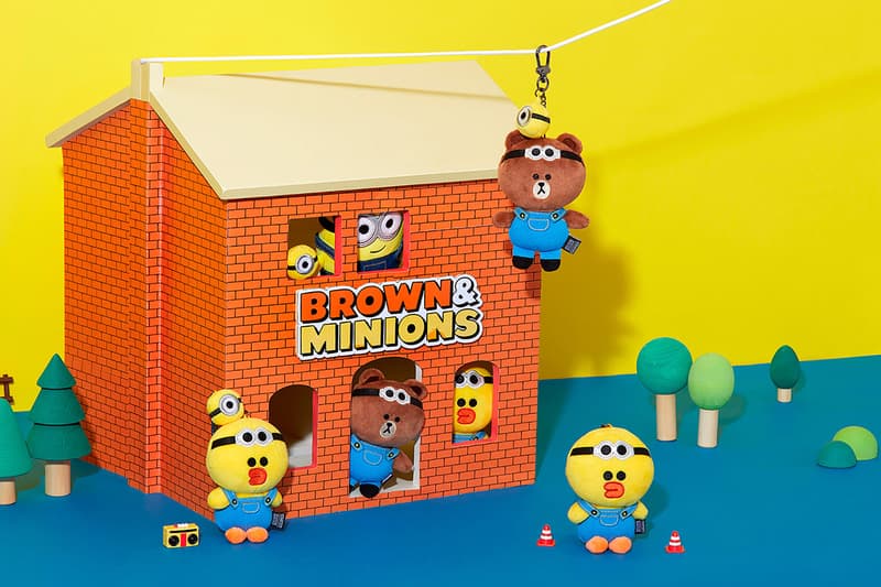 Minions LINE FRIENDS Collaboration BROWN SALLY House