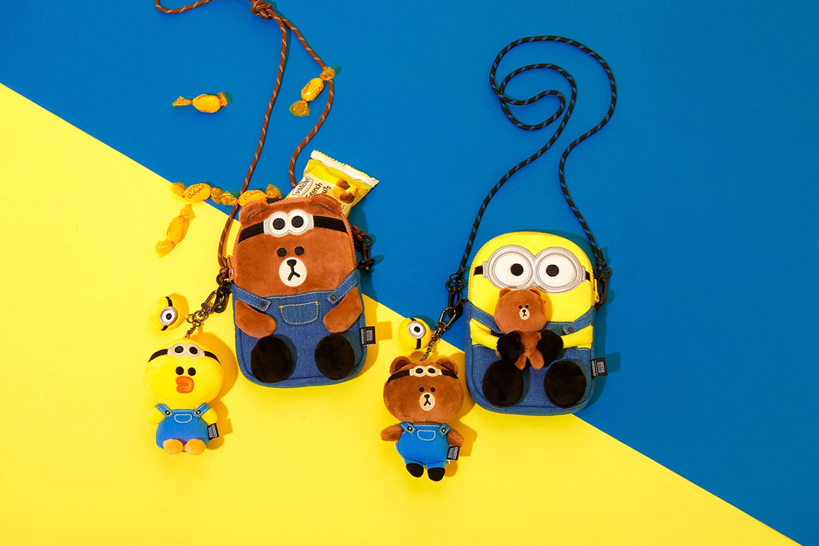 Minions LINE FRIENDS Collaboration BROWN SALLY Phone Accessories