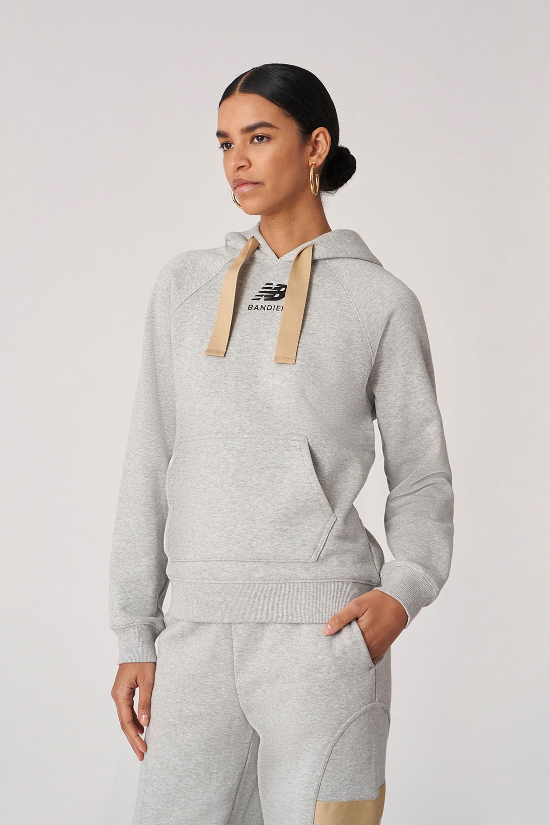 New Balance Bandier Collaboration hoodie Logo Sweatpants