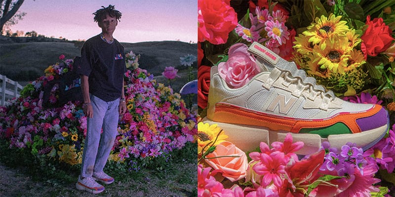 new balance vision racer x jaden smith on feet