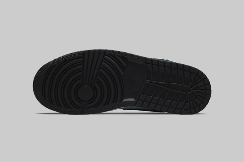 Nike Air Jordan 1 Mid Women S Aqua Black Hypebae Nike Air Jordan 1 Mid Women S Aqua Black Hypebae