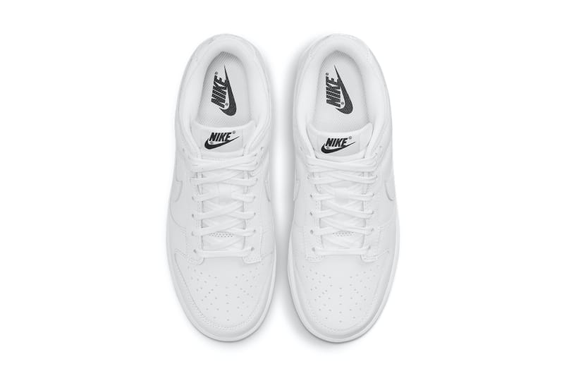 dunk low triple white release date