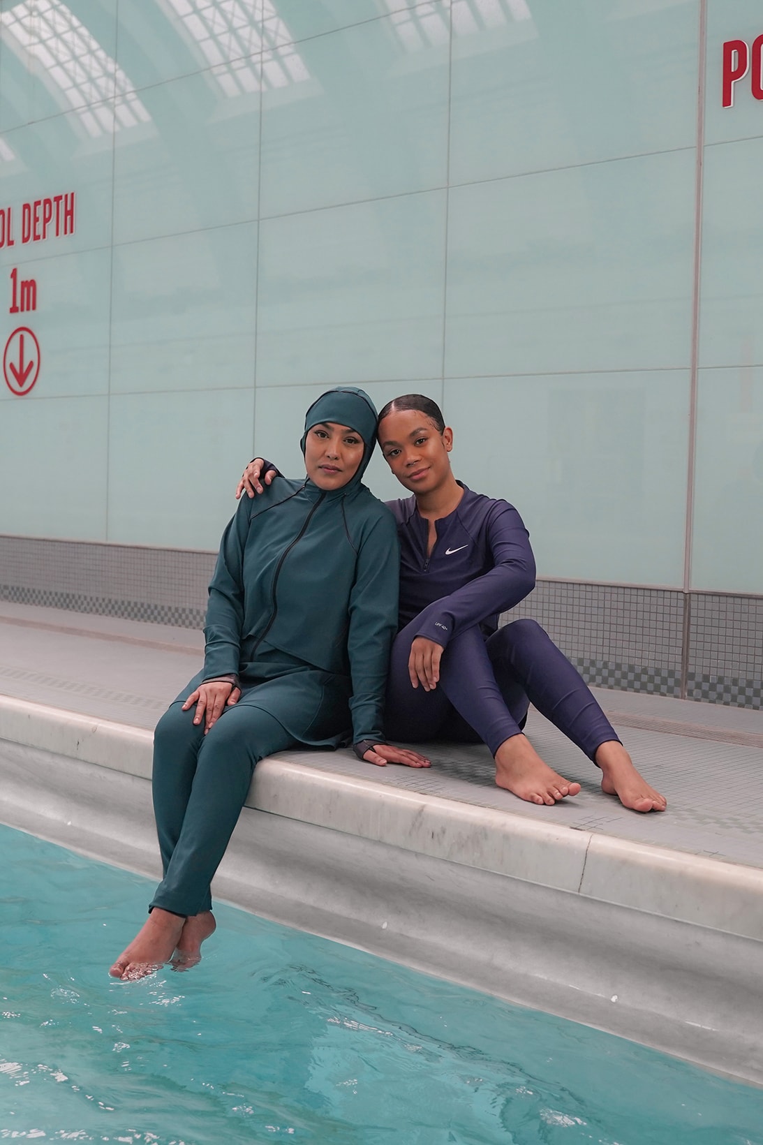 Nike Muslim Sisterhood Modest Swimwear Collab Hijab Leggings Tunic Tops