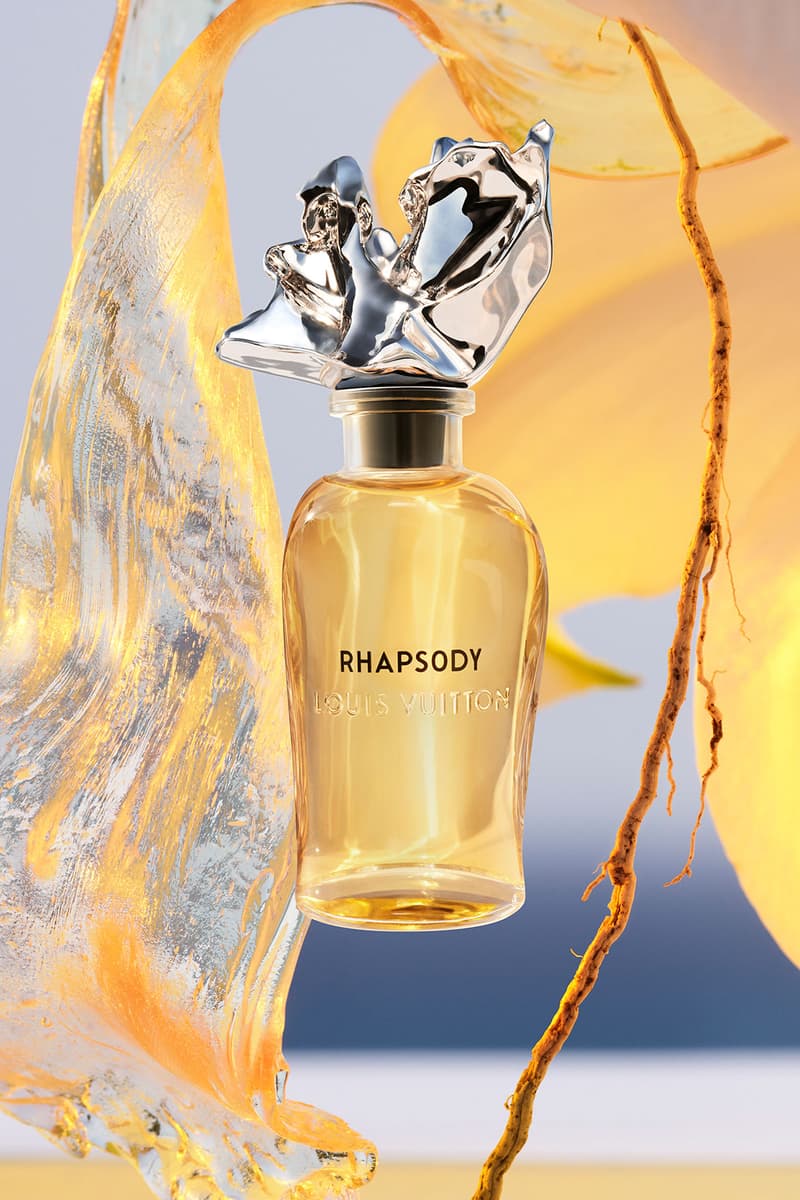 louis vuitton perfumes les extraits collection frank gehry bottle design collaboration rhapsody symphony