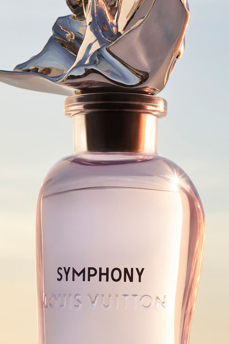 louis vuitton perfumes les extraits collection frank gehry bottle design collaboration rhapsody symphony