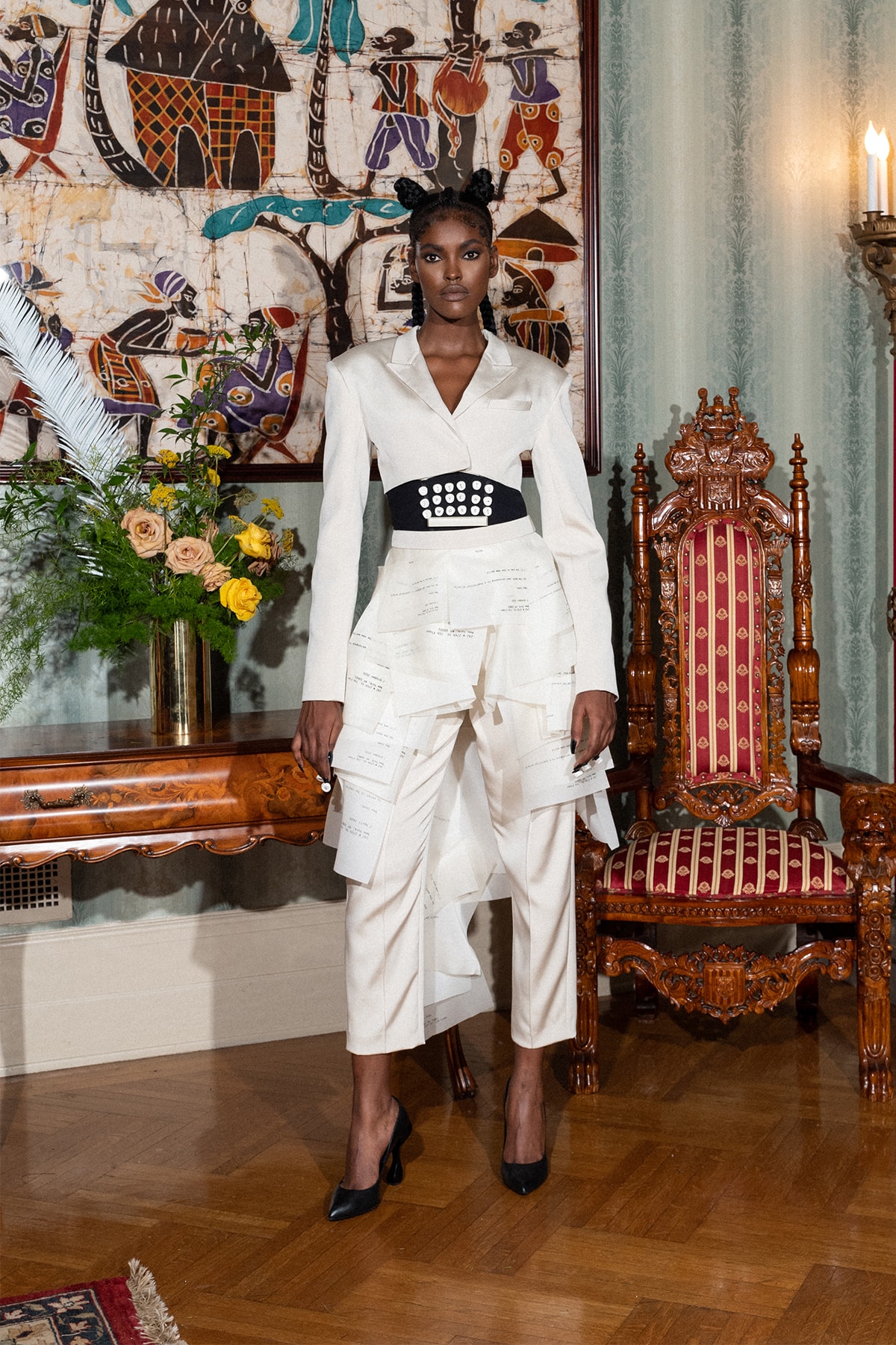 Pyer Moss Fall 2021 Couture Collection Show Kerby Jean-Raymond