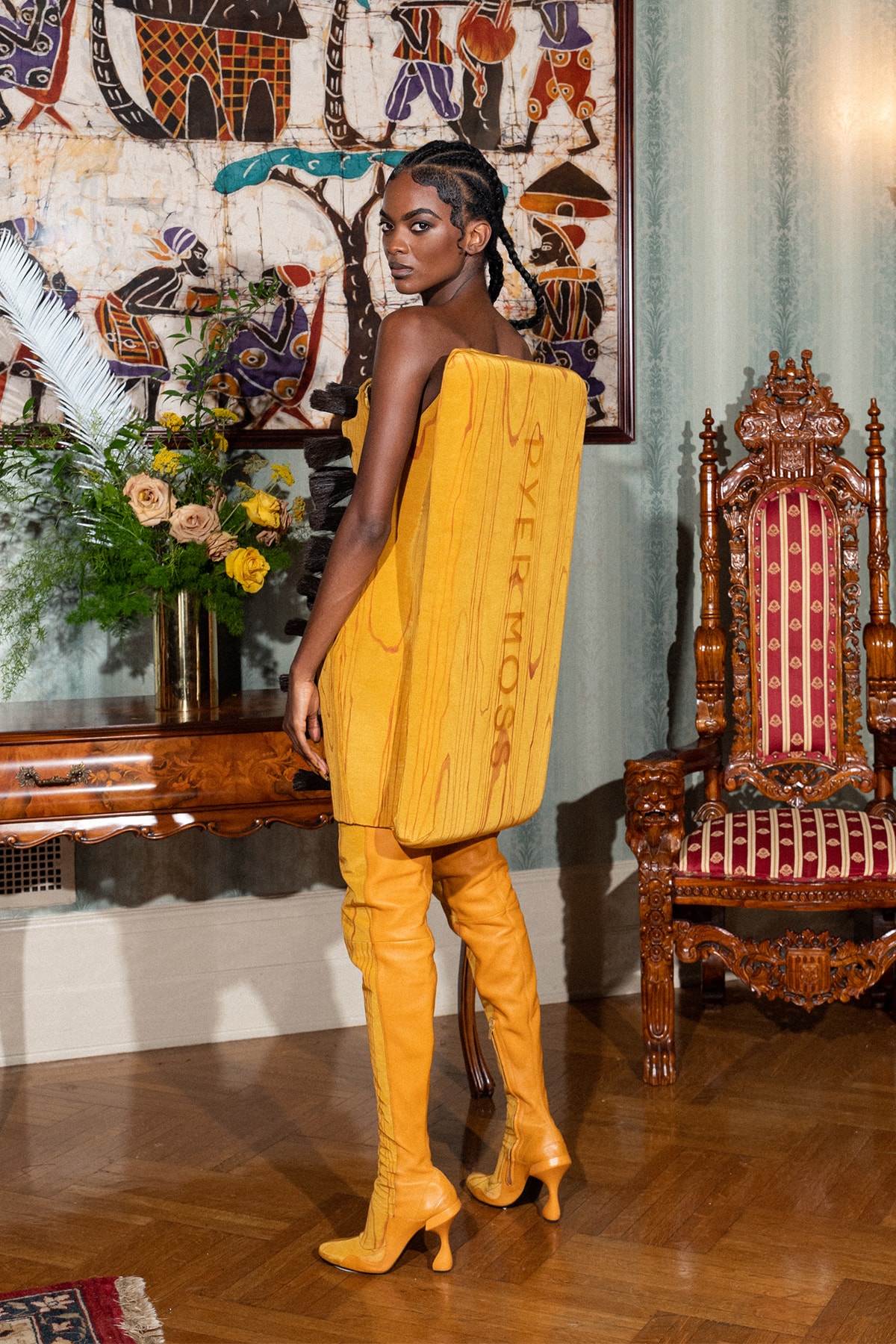 Pyer Moss Fall 2021 Couture Collection Show Kerby Jean-Raymond