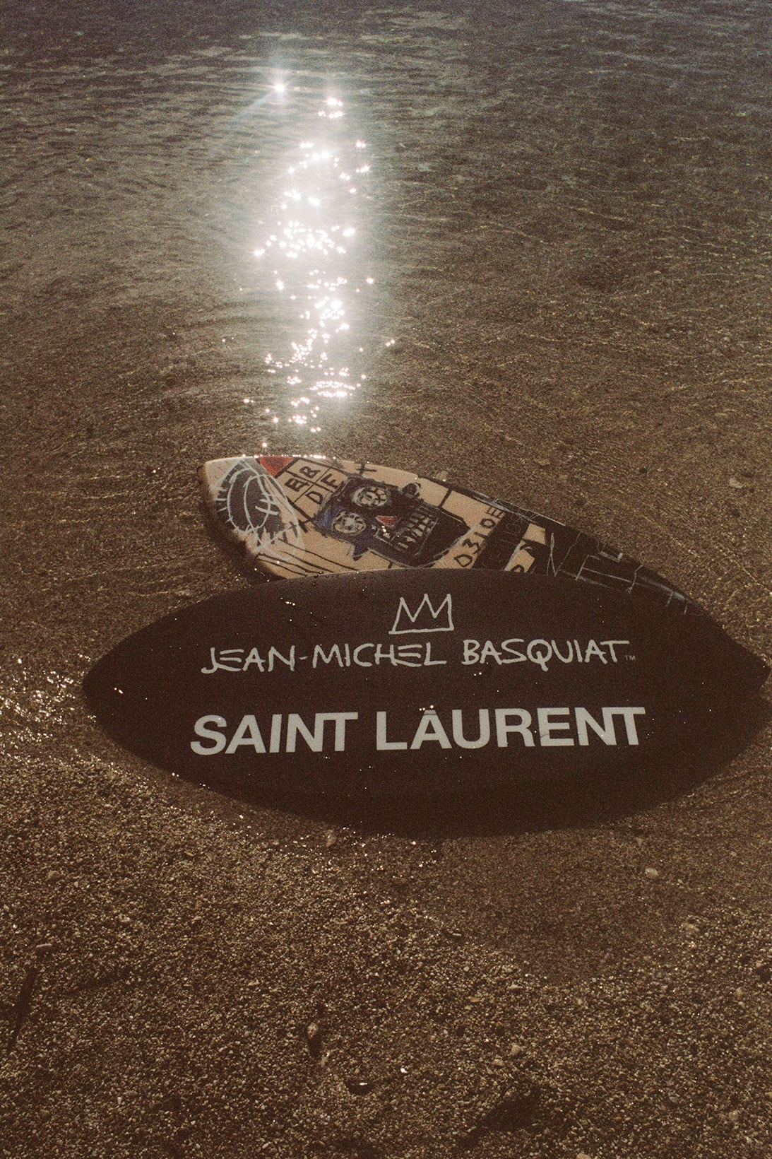 Jean-Michel Basquiat Saint Laurent Rive Droite Anthony Vaccarello Skimboard Beach