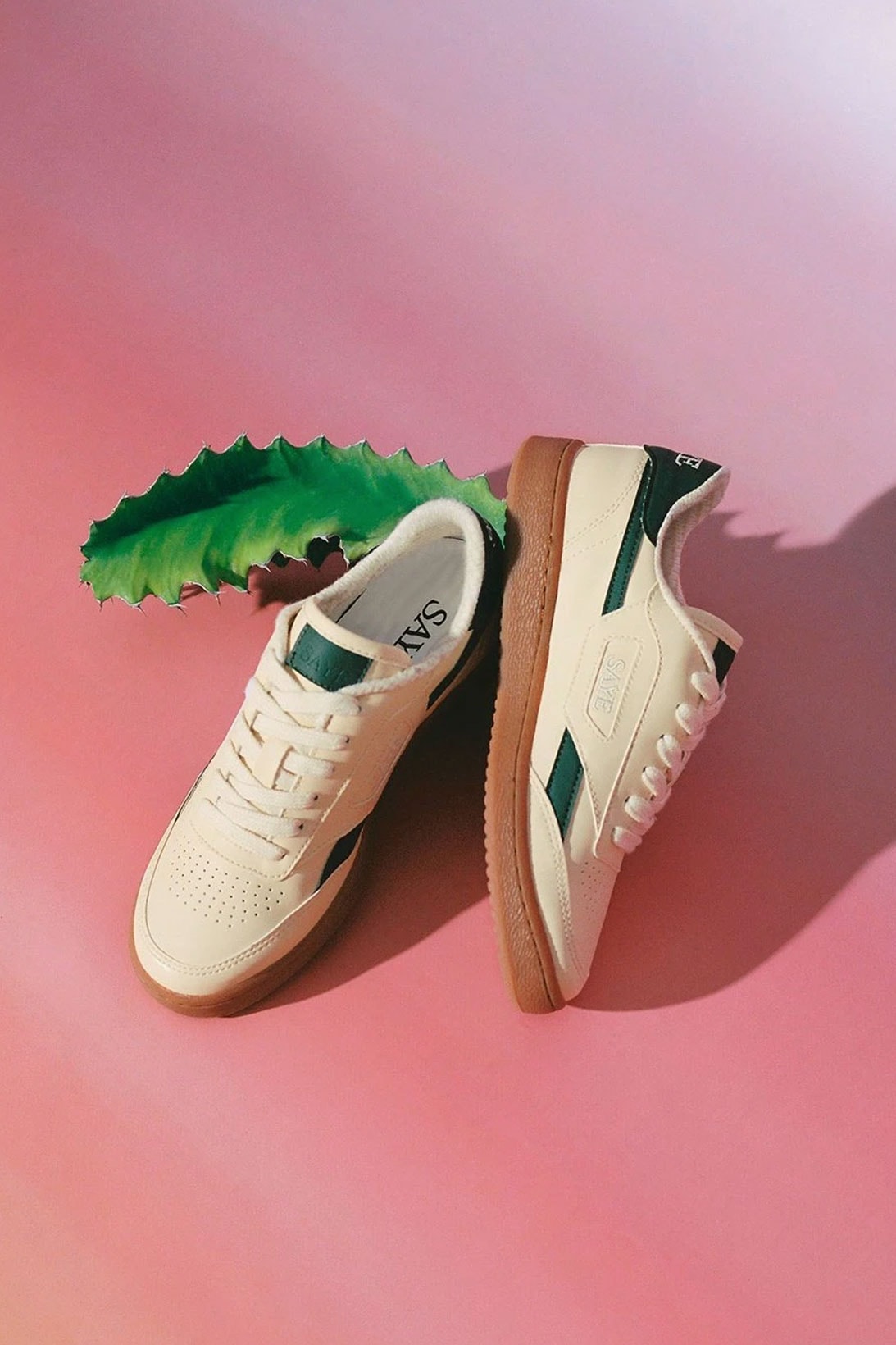 SAYE M89 Vegan Cactus Sustainable Sneakers Details Shoes