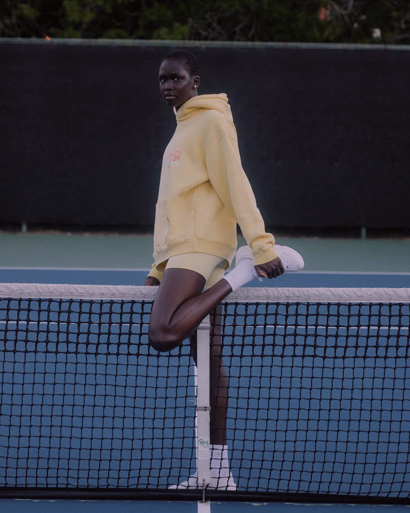 SET ACTIVE Sportbody Tennis Hoodie Shorts