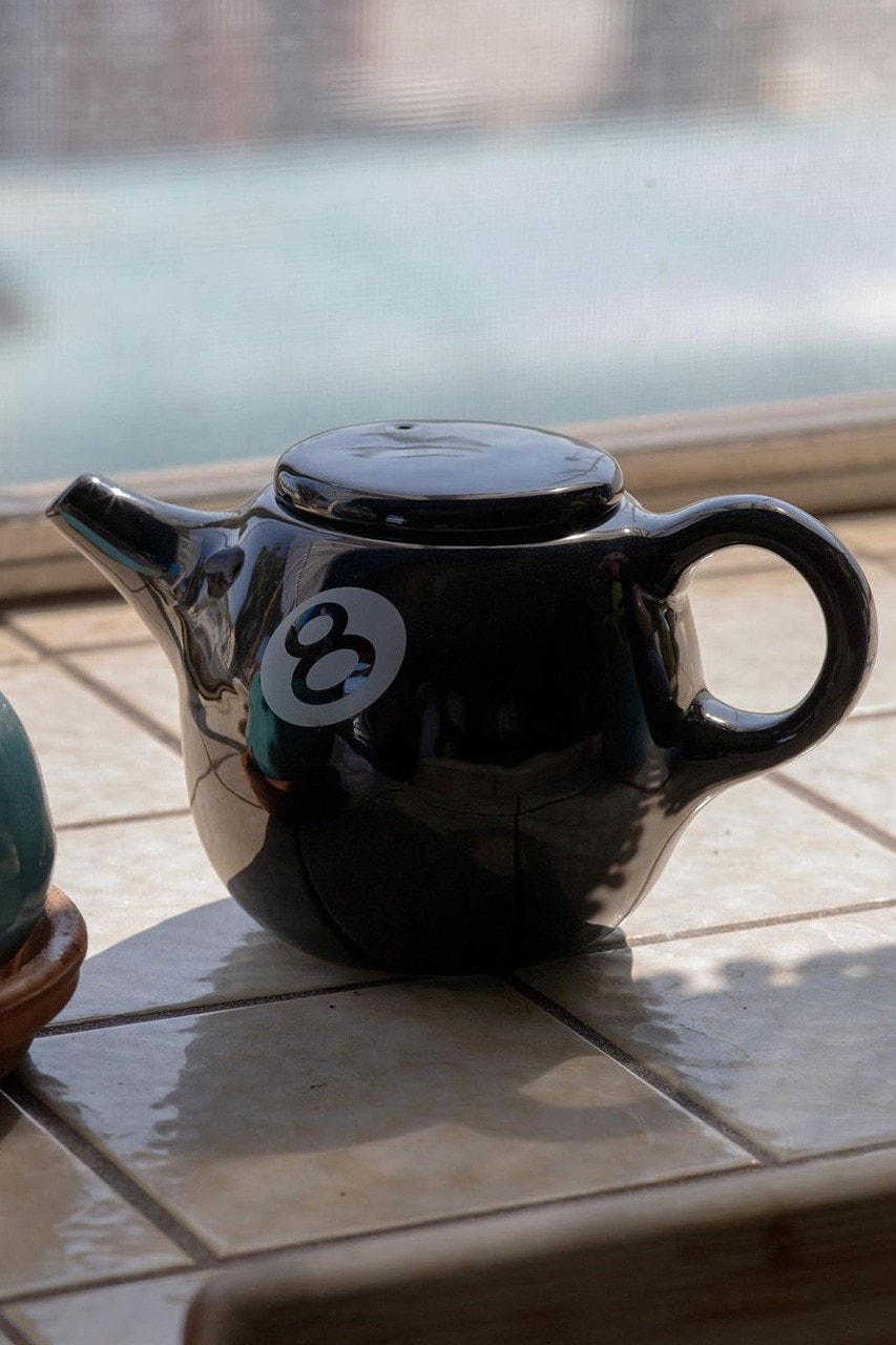 Stussy Kitchen Accessories Collection 8-Ball Teapot