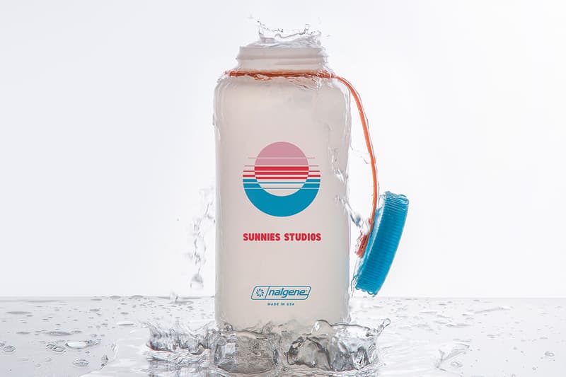 Sunnies Studios Nalgene Water Bottle Blue Orange