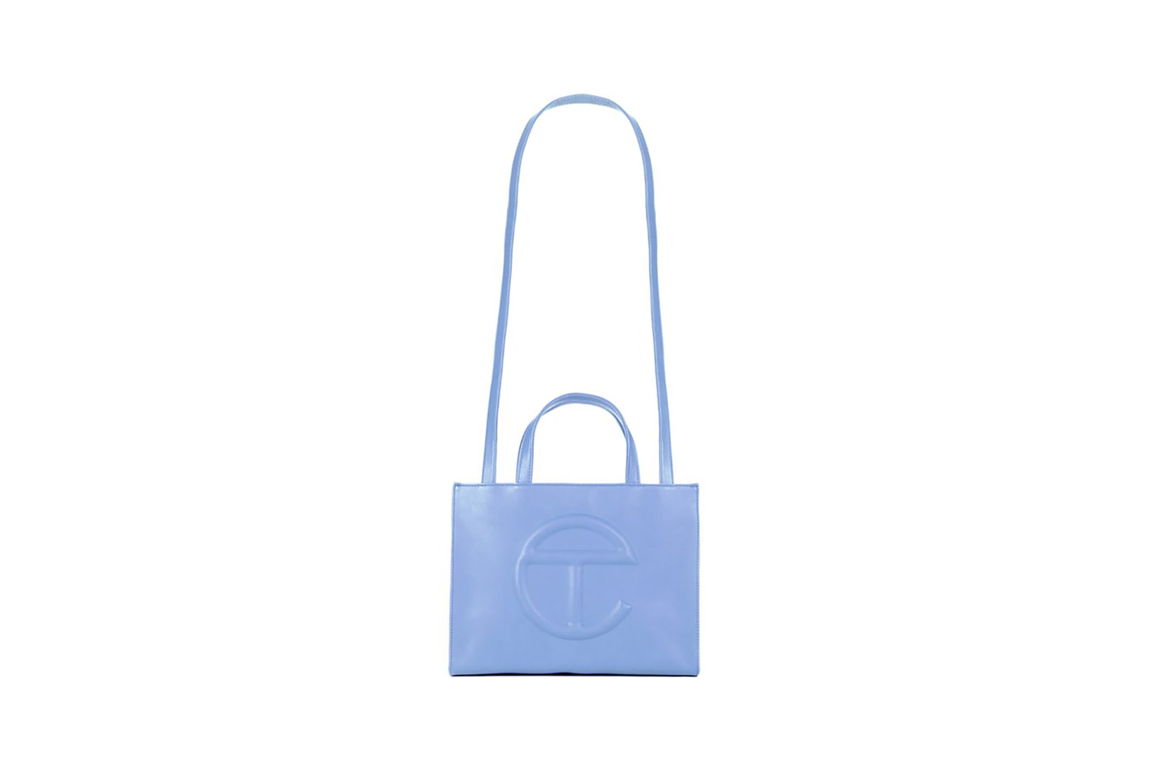 Telfar Shopping Bag New Cerulean Blue Color Medium