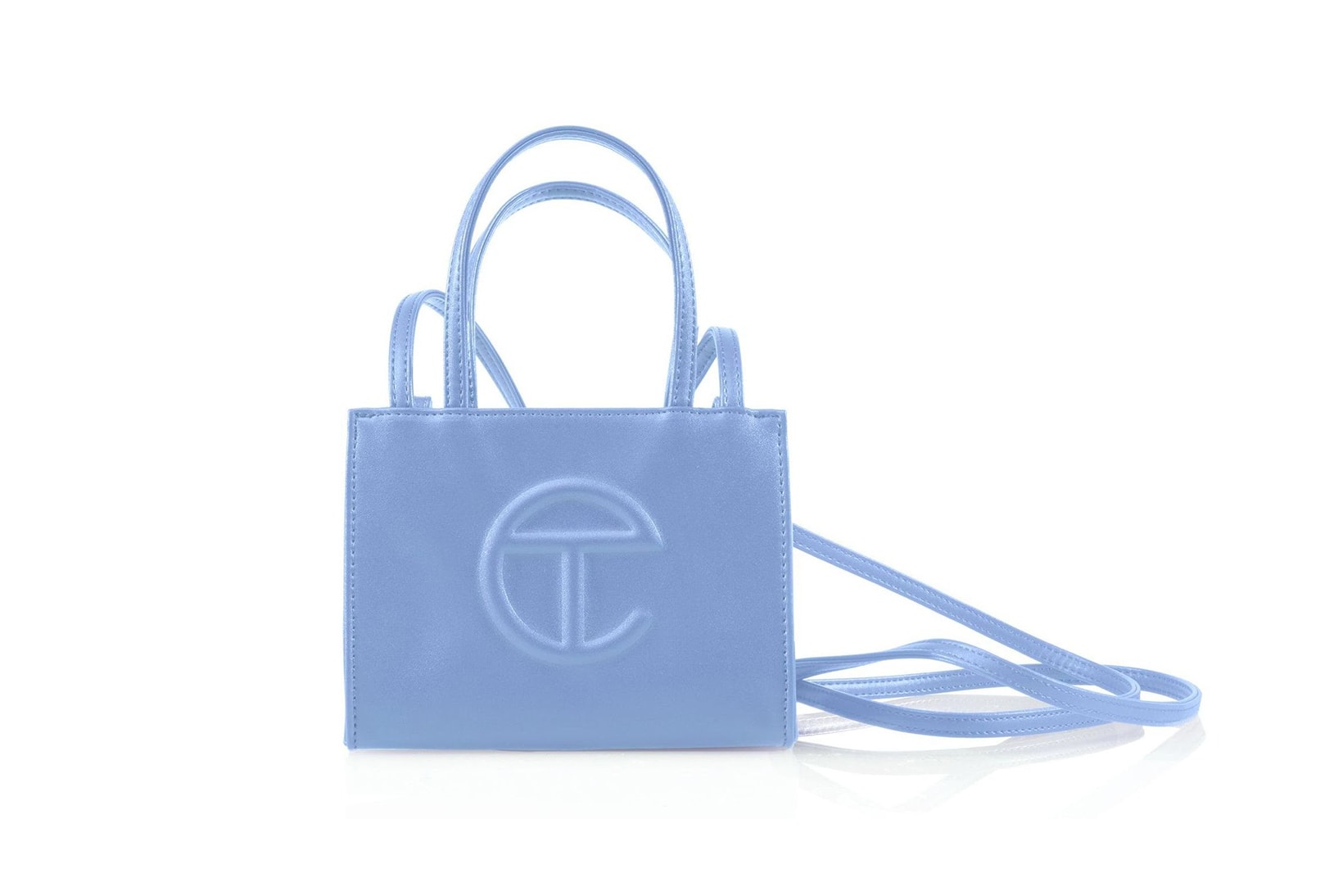 Telfar Shopping Bag New Cerulean Blue Color Small