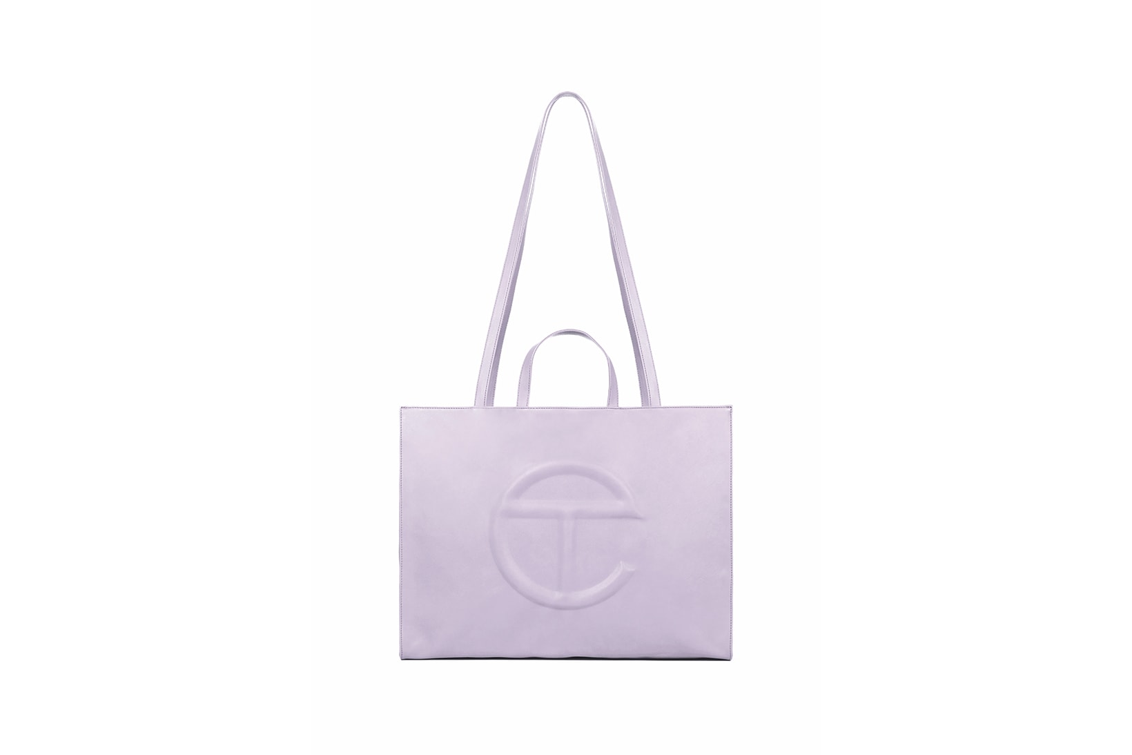 Telfar Shopping Bag New Lavendar Purple Color Large