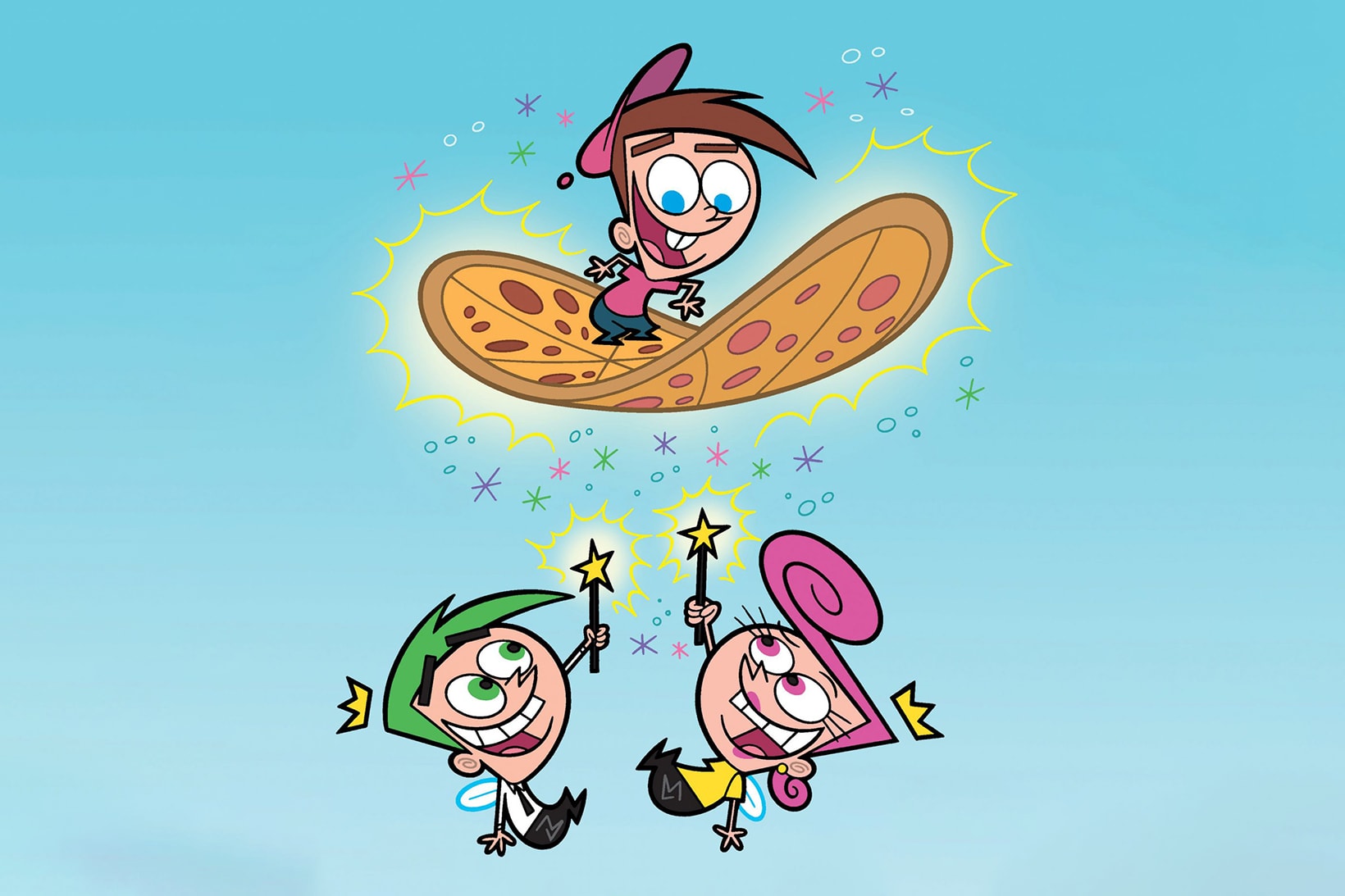 Paramount+ Nickelodeon The Fairly OddParents Live-Action Tv Show Series Cosmo Timmy Turner Wanda