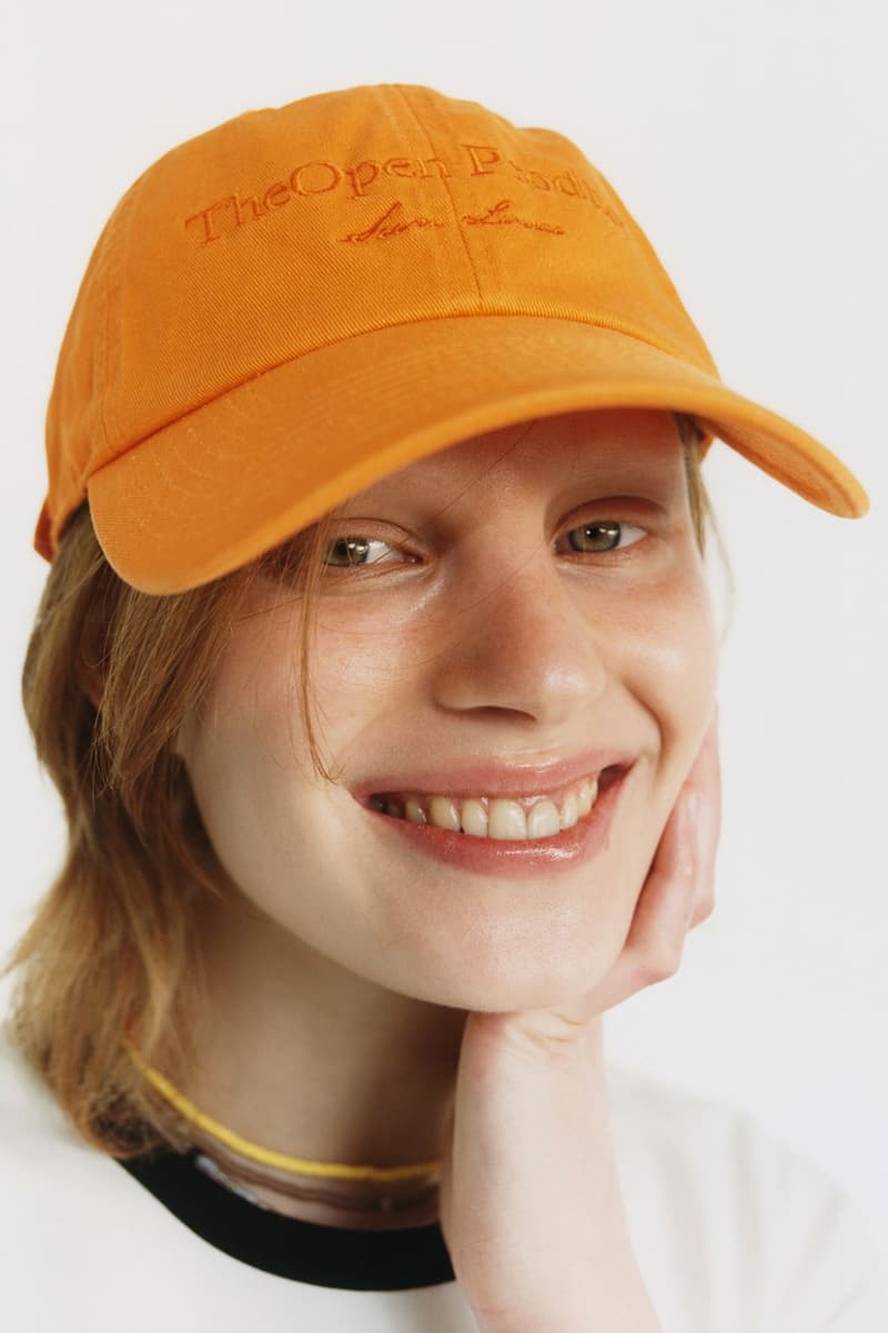 TheOpen Product New Era Collaboration Orange Cap Logo