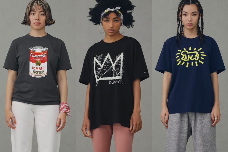 UNIQLO UT's New Tees Celebrate Andy Warhol, Jean-Michel Basquiat and Keith Haring's Art