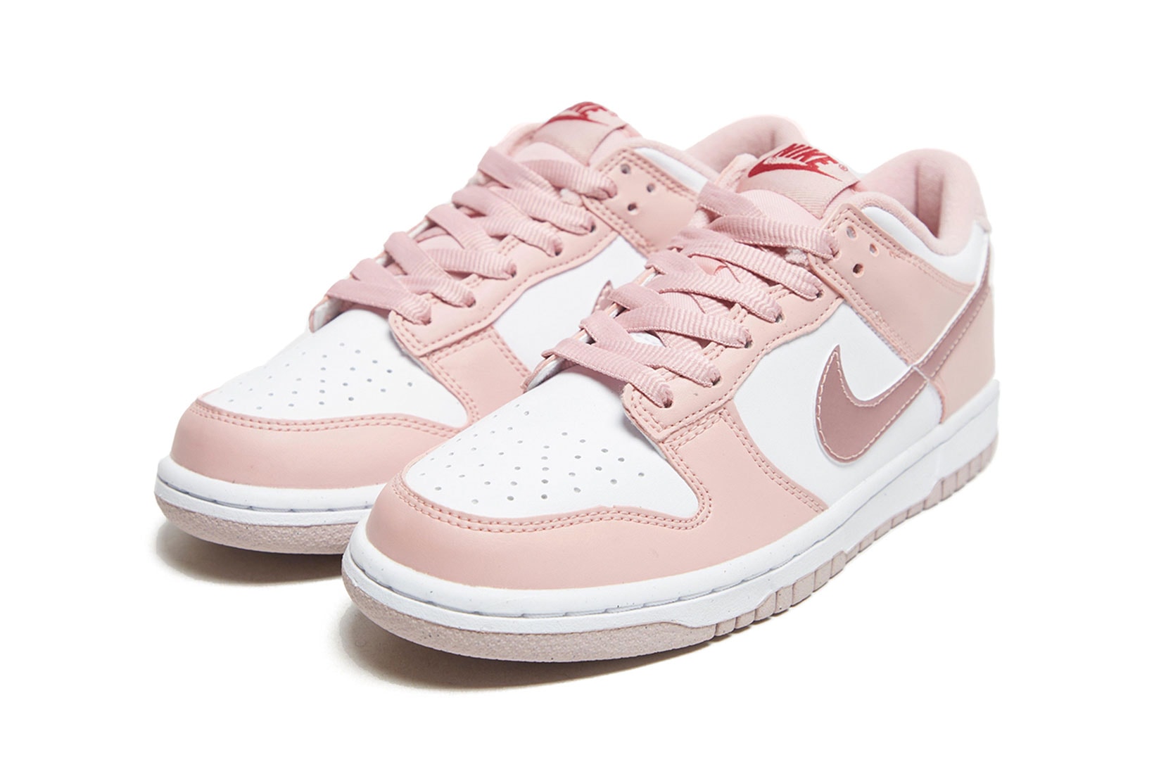 Nike dunk low Pink Velvet Pastel Sneakers Girls GS Sizing