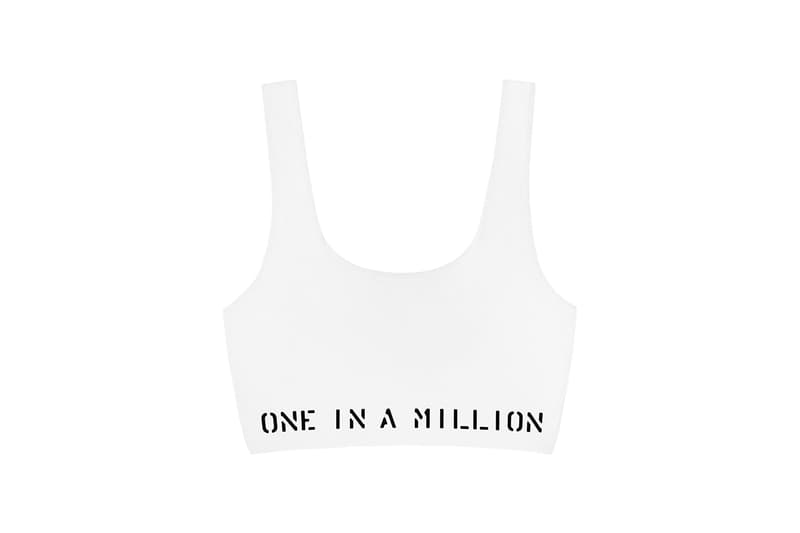 Aaliyah One In A Million Album Merch Collection sports bra