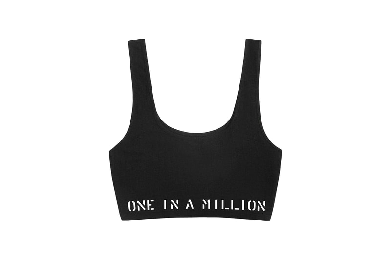 Aaliyah One In A Million Album Merch Collection sports bra