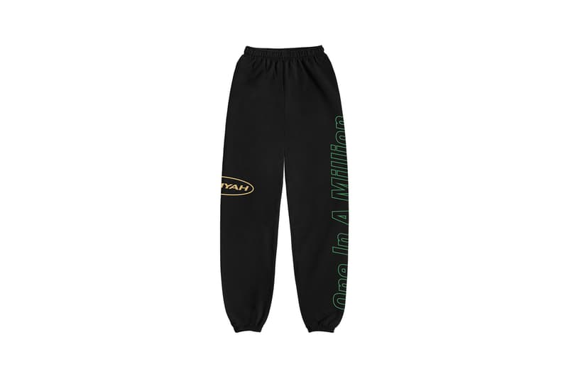 Aaliyah One In A Million Album Merch Collection sweatpants