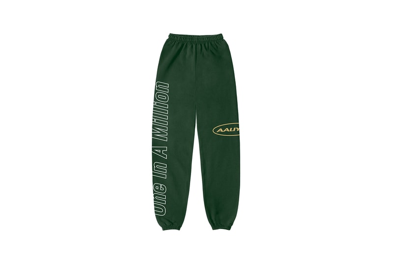 Aaliyah One In A Million Album Merch Collection sweatpants