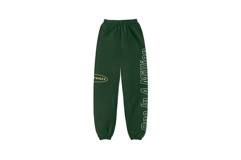 Aaliyah One In A Million Album Merch Collection sweatpants