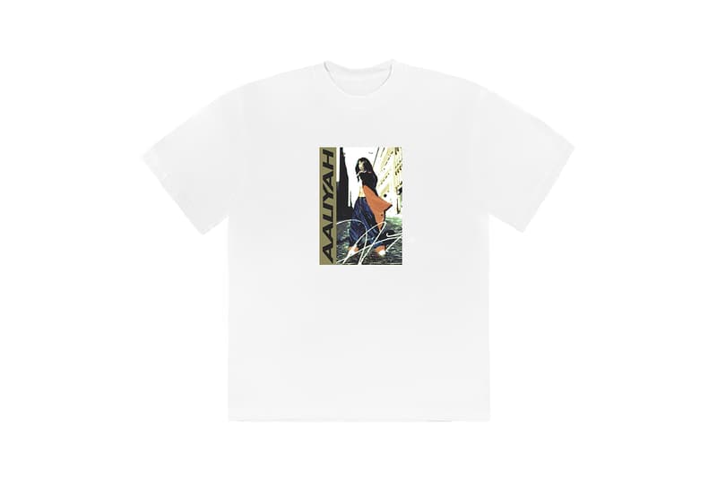 Aaliyah One In A Million Album Merch Collection tshirt tee