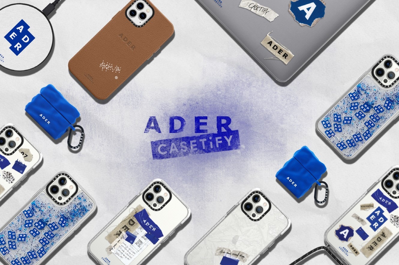 ADERERROR Casetify Collaboration Tech Accessories Collection Apple iPhone AirPods
