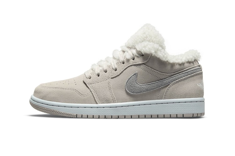 Nike's Air Jordan 1 Low Arrives in "Sherpa Fleece" for Winter