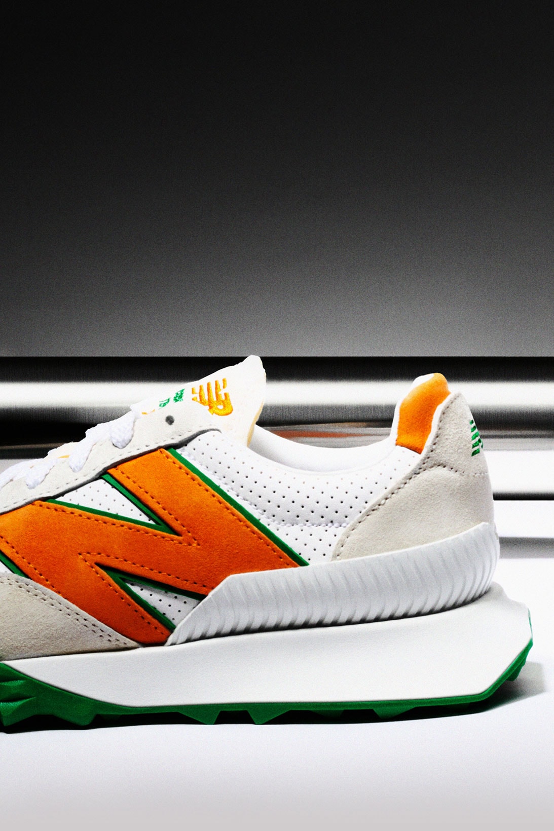 Casablanca New Balance NB XC-72 Sneakers Collaboration White Orange Green