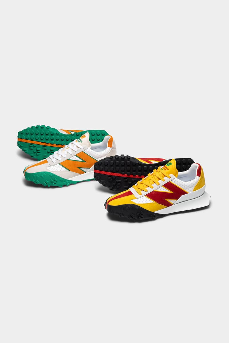 Casablanca New Balance NB XC-72 Sneakers Collaboration White Green Orange Yellow Red