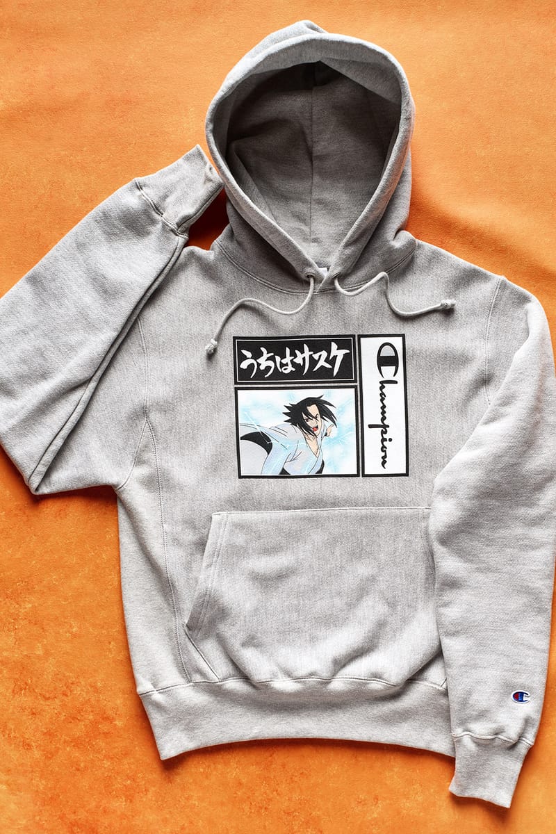 Champion x 'Naruto' Unveil Hoodie and Tee Range | Hypebae